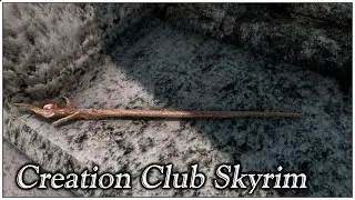 Skyrim SE:Creation Club Посох Шеогората (Staff of Sheogorath)