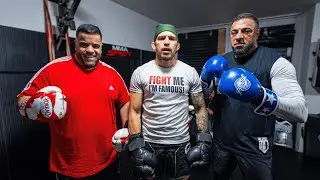 Erstes Sparring mit Mo Douzi & Ali Bumaye danach Podcast mit @timgabelofficial