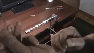 Cтанок для разделки монтажных нитей.  Модификация