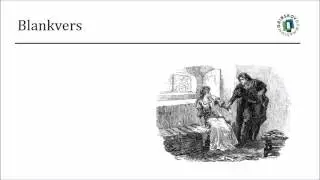 Elizabethansk teater - Blankvers