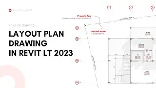 Revit to Drawing - Layout Plan Drawing in Revit LT 2023