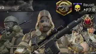 Warface CW experimentando classe sniper!