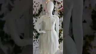 Vestidos infantil e juvenil off white #moda #vestidofesta #fy #noiva #vestidos #cri#viral #casamento