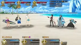 【FGO】Summer Knight of the Round Table vs Shinsengumi