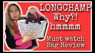 REVIEW ON LONGCHAMP LE PLIAGE PVC TOP HANDLE BAG || Shine's Collection