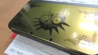 Мини обзор-распаковка New Nintendo 3DS XL Legend of Zelda Majora's mask