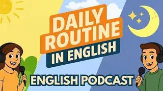 🎙️ Daily Routine in English – From Morning to Night! | Daily English Podcast for Learners