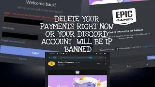 THIS  EPIC  GAMES  FREE NITRO WILL GET  U BANNED FROM  DISCORD!!! (MUST watch video)
