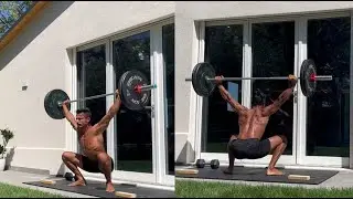 Overhead Squat | Project #bambooleg | #fitness #health #strength