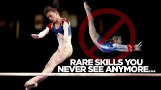 You NEVER see these gymnastics skills anymore...(Uneven Bar Mounts!)
