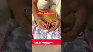 UNBOXING High Quality Red Leather Cricket Balls 
