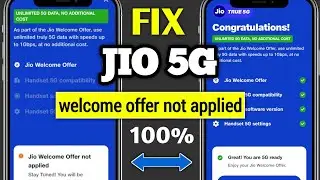 jio welcome offer not applied | jio 5g activate kaise kare |