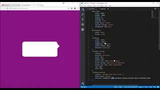 Chatbox design using CSS (using ::before and ::after pseudo)
