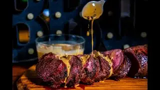 Smoked Tenderloin with Green Pepper Sauce--a Must-Make Recipe!