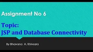 JSP and MySQL Connectivity