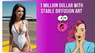 How to create AI ART images with STABLE DIFFUSION and sell them for 1MILLION DOLLARS