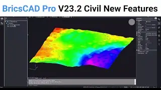 BricsCAD Pro V23.2 Civil New Features
