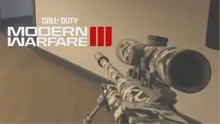 Modern Warfare 3 KATT-AMR SNIPER Gameplay (No Commentary)