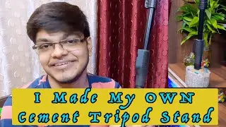 DIY - Tripod Stand || It Can Handel Mobile & DSLR Weight || Max Weight 3Kg