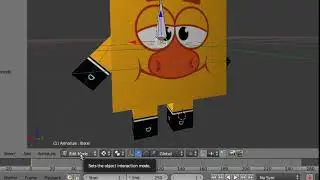 Скелет. Сравниваем Blender 2.79 и UPBGE