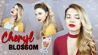 Прически Шерил Блоссом из сериала Ривердейл 🍒 RIVERDALE Cheryl Blossom Hair Tutorial - Beautymaker