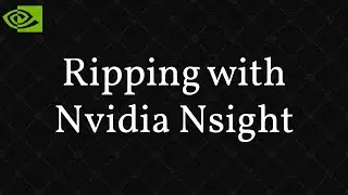 Ripping Textures/Models with Nvidia Nsight
