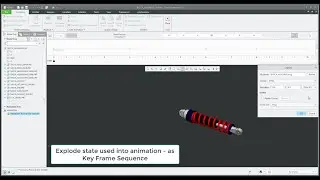 How to create Animation by Exploded assembly