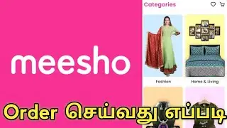 How to order meesho app in tamil
