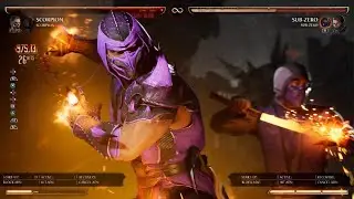 Mortal Kombat 1 Scorpion/Scorpion combo