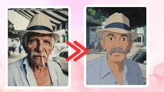 How To Create Ghibli Style Art Image In Canva | Make Ghibli Art In Canva Free | Ghibli Style Canva