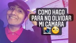 Como evito olvidarme antes de trabajar como fotógrafo