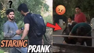 Staring Prank On Strangers 😝 || Gone Extremely Wrong 😱🤬