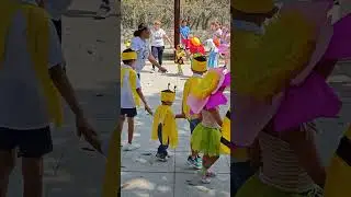 Spring celebration, nursery school, La Crucecita, Oaxaca,