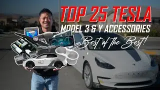 Top 25 Best Tesla Model 3 & Y accessories & MODS!