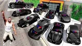 Geheime POLITIE Auto's Verzamelen In GTA 5!