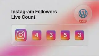 Instagram Followers Live Count WordPress Plugin — Setup, Shortcode & Design