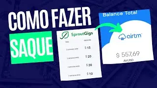 Como fazer saque Airtm no Sproutgigs