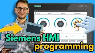 PLC HMI programming | Learn under 10 min | Siemens Simatic HMI design