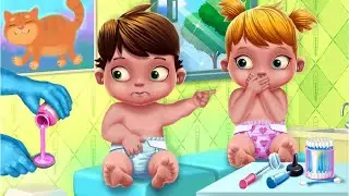 Take Care Of Baby Twins - Funny Baby care Game For Kids and Families