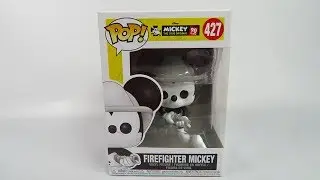 Funko Pop Vinyl Mickey The True Original  Firefighter Mickey Unboxing
