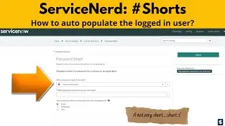 ServiceNow: How to populate user reference field with logged in User. 