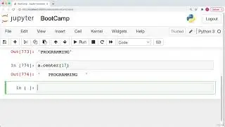 006 Python String   Center