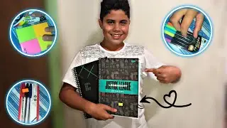 AMOSTRANDO MEU MATERIAL ESCOLAR 2023!!! #materialescolar