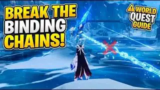Investigate the Chains Binding the Giant Guide Snezhnaya | Genshin Impact