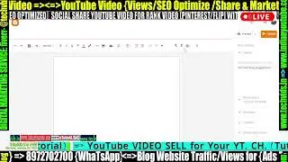 ✨LIVE!!! 117 Video Tutorial:😊📚How Post Title Translate on Blogger.com {Blog Post Translate Title}🚨