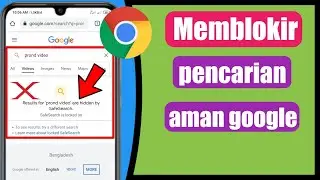 Bagaimana cara mematikan pencarian aman google || Nonaktifkan pencarian aman google
