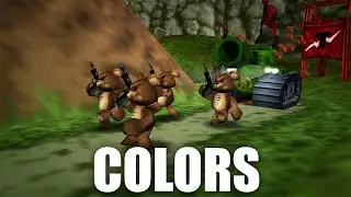 Conker's Bad Fur Day Multiplayer | Colors | Squirrels VS. Tediz