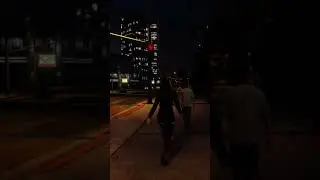 Walking around in GTA