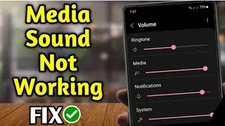How to fix sound problem on any android | Media Sound not Working | Media Sound Kaise tk kryian