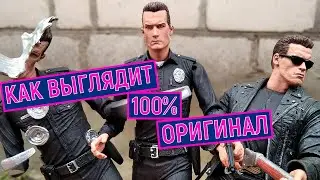 Обзор фигурки T-1000 Terminator 2 NECA